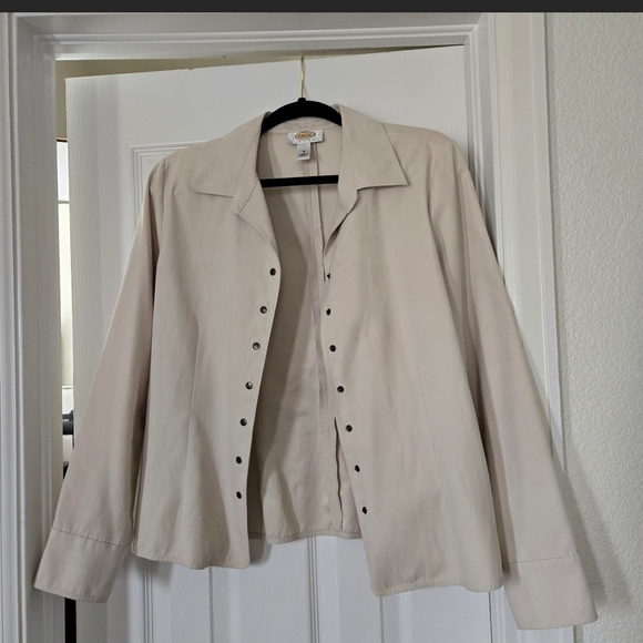 Talbots Cream Jacket - Picture 2 of 6